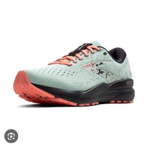 Brooks Women's Ghost 16 Running Shoes - Mint and Coral